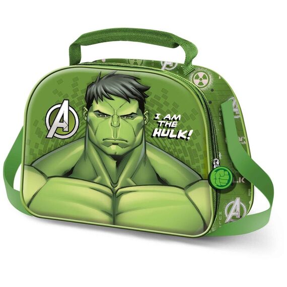 Torba na jedzenie 3D Marvel Hulk Rage