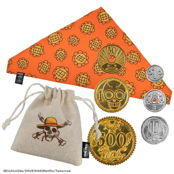 Zestaw bandana z monetami One Piece (Netflix) Nami