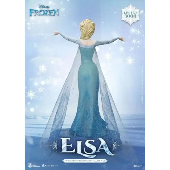 Figurka Kraina Lodu Mastercraft - Elsa (Let it Go)- Zdjęcie 3