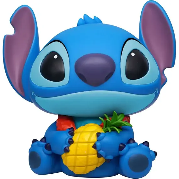 Figurka skarbonka Disney Lilo i Stitch - Stitch z ananasem (20 cm)