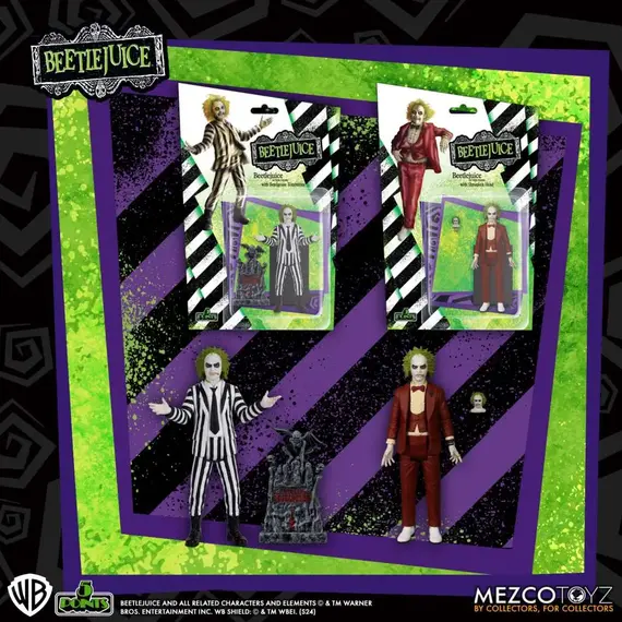 Zestaw 2 figurek Beetlejuice 5 Points- Zdjęcie 3