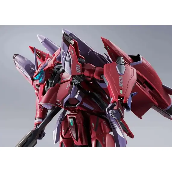 Figurka Macross Frontier Chogokin - VF-27 Gamma SP Super Lucifer Valkyrie (Brera Sterne Model) Revival Ver.- Zdjęcie 4