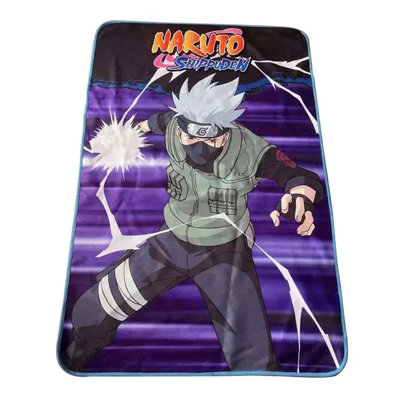 Koc z polaru Naruto Shippuden - Kakashi Hatake (100x150cm)