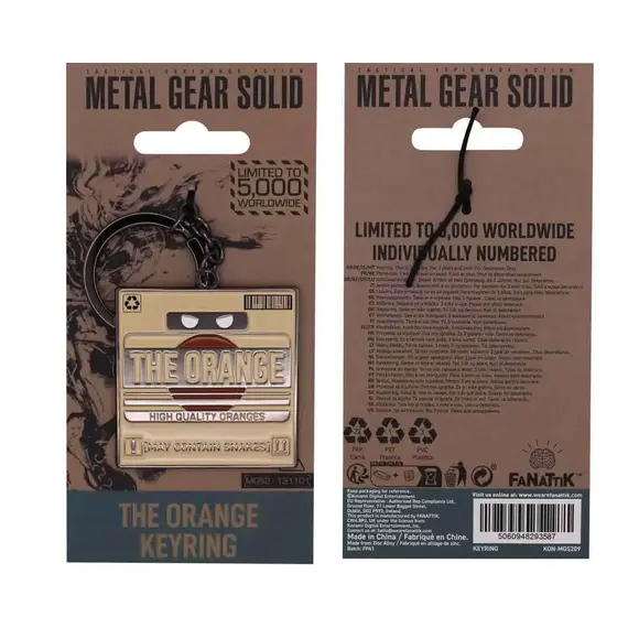 Brelok limitowany Metal Gear Solid - The Orange- Zdjęcie 3