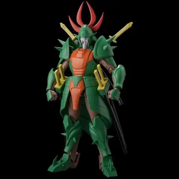 Figurka Samurai Troopers Chun-Dan-Kadou - Nazha Sekhmet- Zdjęcie 4