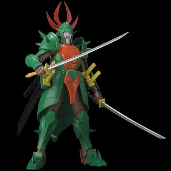 Figurka Samurai Troopers Chun-Dan-Kadou - Nazha Sekhmet- Zdjęcie 5