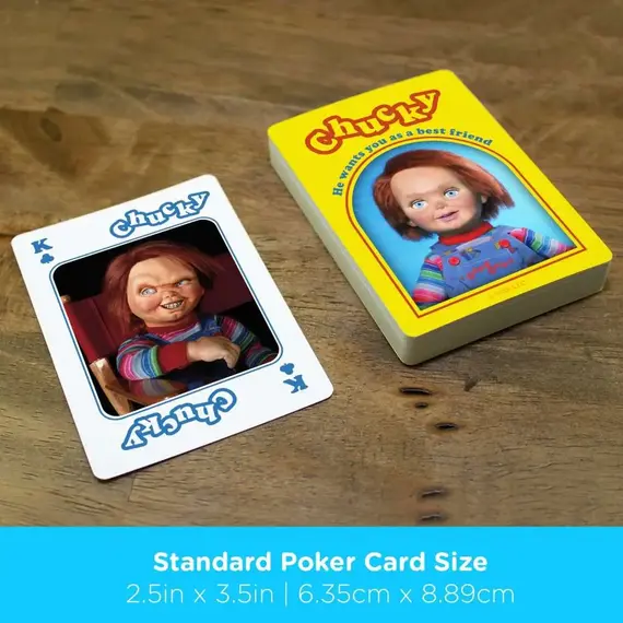 Karty do gry Laleczka Chucky- Zdjęcie 5
