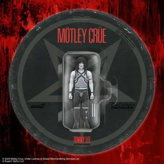 Figurka Mötley Crüe (Shout at the Devil) ReAction - Tommy Lee (Black & White)- Zdjęcie 2