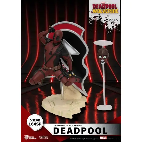 Figurka Marvel: Deadpool & Wolverine D-Stage - Deadpool with Headpool (Special Edition)
