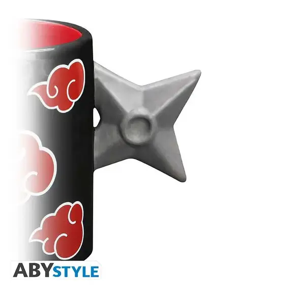 Duży kubek 3D Naruto Shippuden - Akatsuki Shuriken (460 ml)- Zdjęcie 4