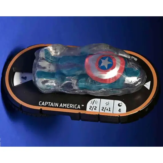 Zestaw 2 figurek Marvel HeroClix Iconix - Captain America from the Ice- Zdjęcie 4