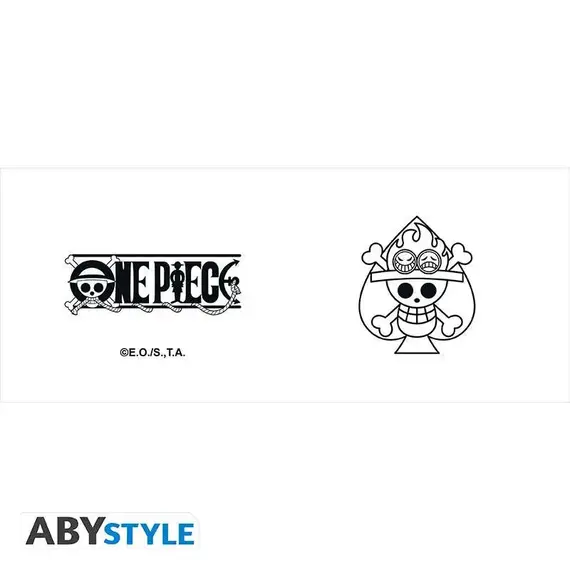 Kubek metalowy z karabińczykiem One Piece - Portgas D. Ace Skull- Zdjęcie 3