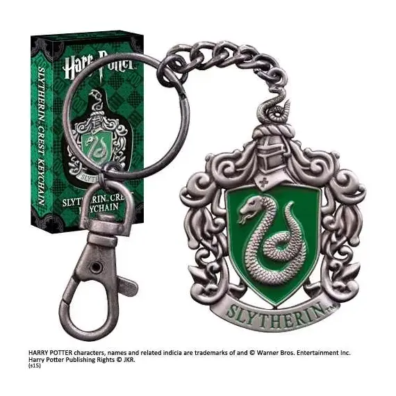 Brelok z metalu Harry Potter - Herb Slytherin- Zdjęcie 2