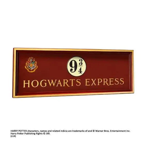 Drewniana tablica Harry Potter - Peron 9 3/4
