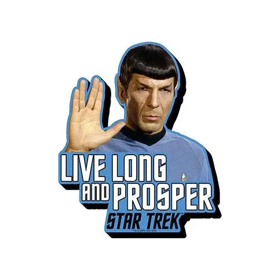 Magnes Star Trek - Spock Quote