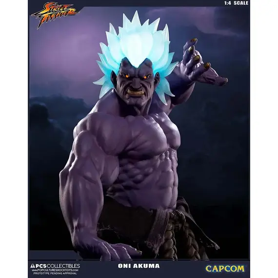 Figurka Street Fighter 1/4 - Oni Akuma- Zdjęcie 4