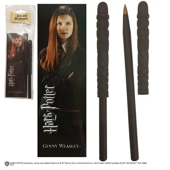 Długopis z zakładką do książek Harry Potter - Różdżka Ginny Weasley- Zdjęcie 2