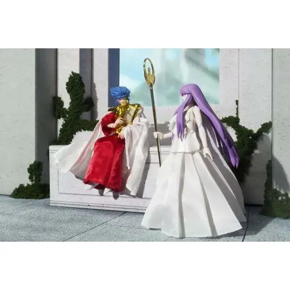 Zestaw 2 figurek Saint Seiya Saint Cloth Myth - Abel The God Of Sun & Athena Goddess- Zdjęcie 2