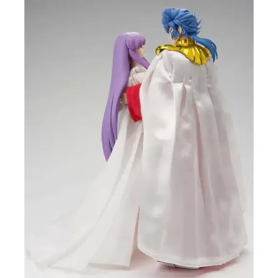 Zestaw 2 figurek Saint Seiya Saint Cloth Myth - Abel The God Of Sun & Athena Goddess- Zdjęcie 4