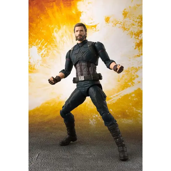 Figurka Marvel Avengers: Infinity War S.H. Figuarts - Captain America- Zdjęcie 3