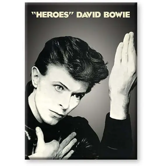 Magnes David Bowie Heroes