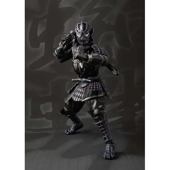 Figurka Marvel Meisho Manga Realization - Onmitsu Black Spider-Man- Zdjęcie 3