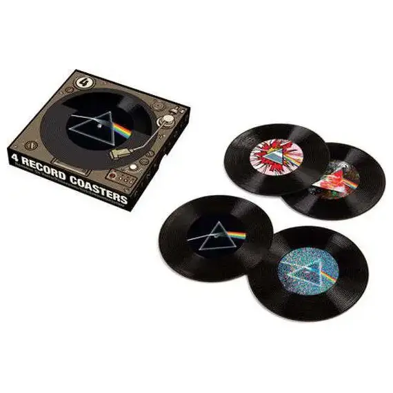 Zestaw 4 korkowych podkładek Pink Floyd