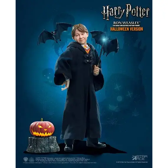 Figurka Harry Potter i Kamień Filozoficzny 1/6 - Ron Weasley (Halloween Ver.)- Zdjęcie 2