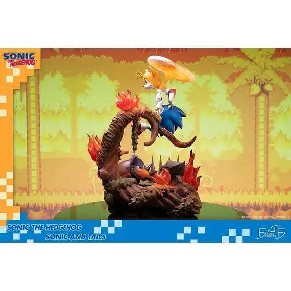 Figurka Sonic the Hedgehog - Sonic & Tails- Zdjęcie 3