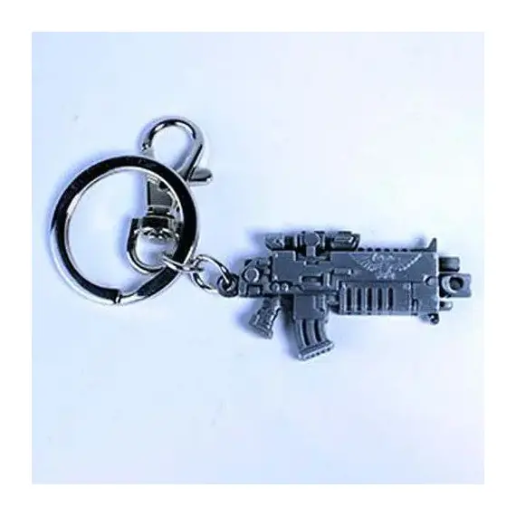 Brelok metalowy Warhammer 40k - Metallic finish Bolter