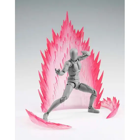 Akcesoria do figurek Tamashii Effect S.H. Figuarts - Energy Aura (Red Ver.)- Zdjęcie 3