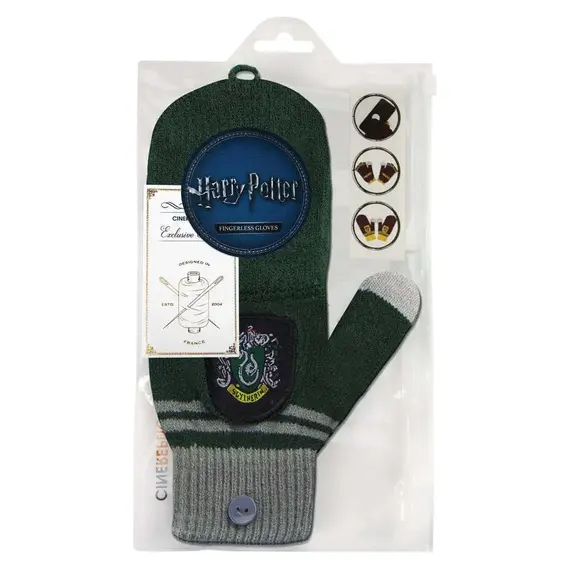Rękawiczki Harry Potter - Slytherin- Zdjęcie 5