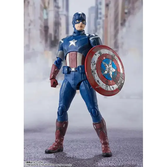 Figurka Avengers S.H. Figuarts - Captain America (Avengers Assemble Edition)