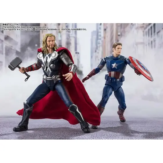 Figurka Avengers S.H. Figuarts - Captain America (Avengers Assemble Edition)- Zdjęcie 5