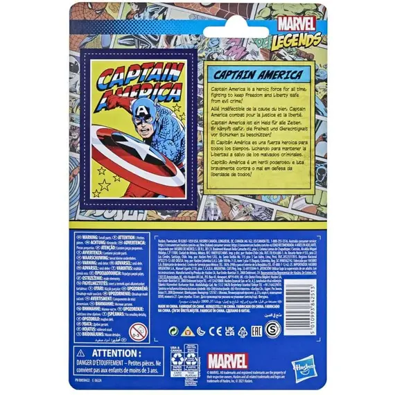 Figurka Marvel Legends Retro - Captain America- Zdjęcie 4