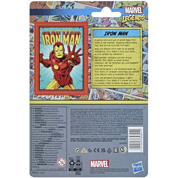 Figurka Marvel Legends Retro - Iron Man- Zdjęcie 5