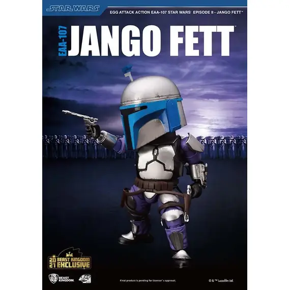 Figurka Star Wars: Epizod II Egg Attack - Jango Fett (Beast Kingdom Exclusive)- Zdjęcie 2