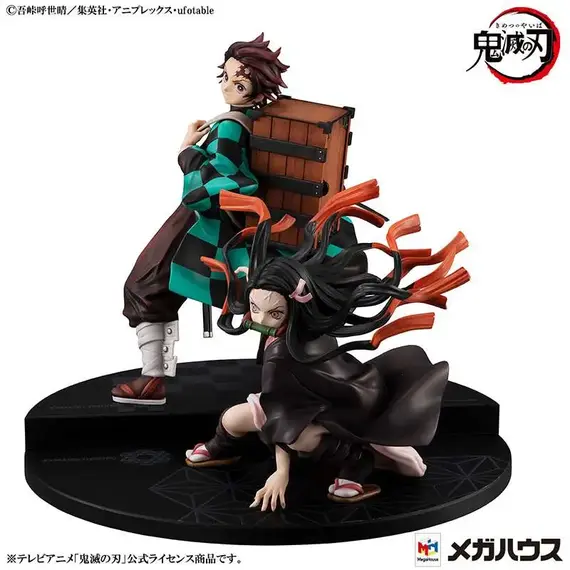 Zestaw 2 figurek Demon Slayer: Kimetsu no Yaiba Precious G.E.M. Series - Kamado Siblings- Zdjęcie 2