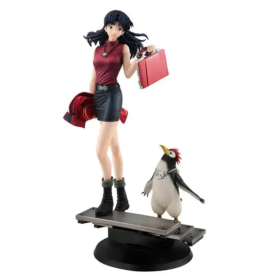 Figurka Rebuild of Evangelion Gals Series - Misato Katsuragi & Penpen- Zdjęcie 5