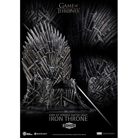 Figurka Gra o Tron Master Craft - Żelazny Tron- Zdjęcie 5