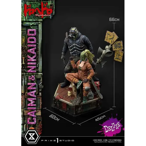 Figurka Dorohedoro 1/4 - Caiman & Nikaido (Deluxe Ver.)- Zdjęcie 5