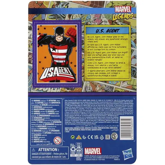 Figurka Marvel Legends Retro - U.S. Agent- Zdjęcie 3