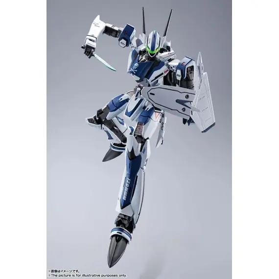 Figurka Macross Chogokin - VF-25 Messiah Valkyrie Worldwide Anniversary DX- Zdjęcie 3
