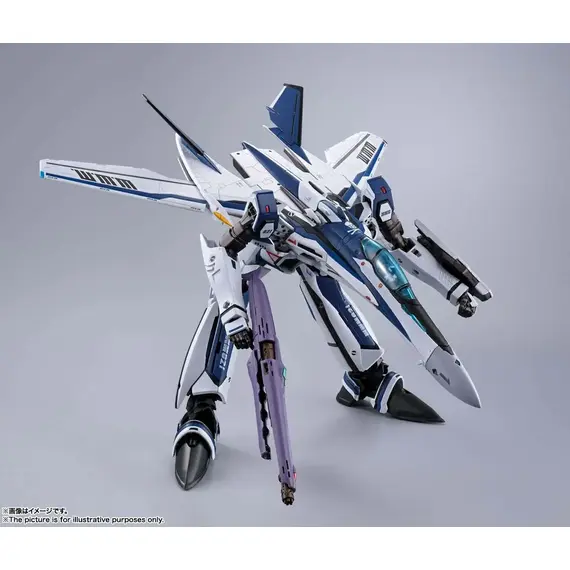 Figurka Macross Chogokin - VF-25 Messiah Valkyrie Worldwide Anniversary DX- Zdjęcie 5