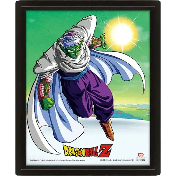 Plakat 3D Dragon Ball Z - Piccolo (25 x 20 cm)