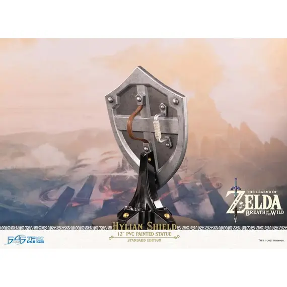 Replika The Legend of Zelda Breath of the Wild - Hylian Shield Standard Edition- Zdjęcie 3