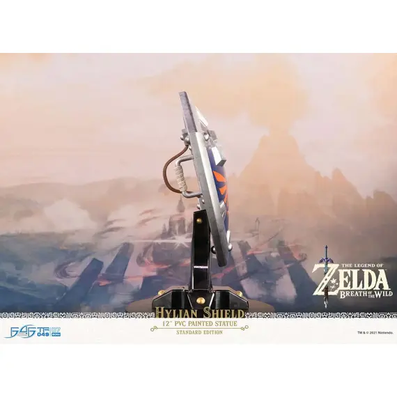 Replika The Legend of Zelda Breath of the Wild - Hylian Shield Standard Edition- Zdjęcie 2