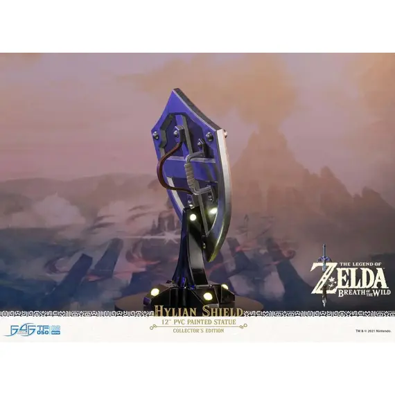 Replika The Legend of Zelda Breath of the Wild - Hylian Shield Collector's Edition- Zdjęcie 3