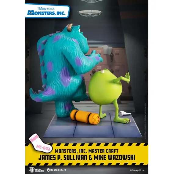 Figurka Potwory i spółka Master Craft - James P. Sullivan & Mike Wazowski- Zdjęcie 4