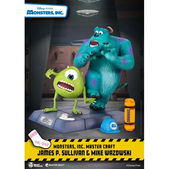 Figurka Potwory i spółka Master Craft - James P. Sullivan & Mike Wazowski- Zdjęcie 2